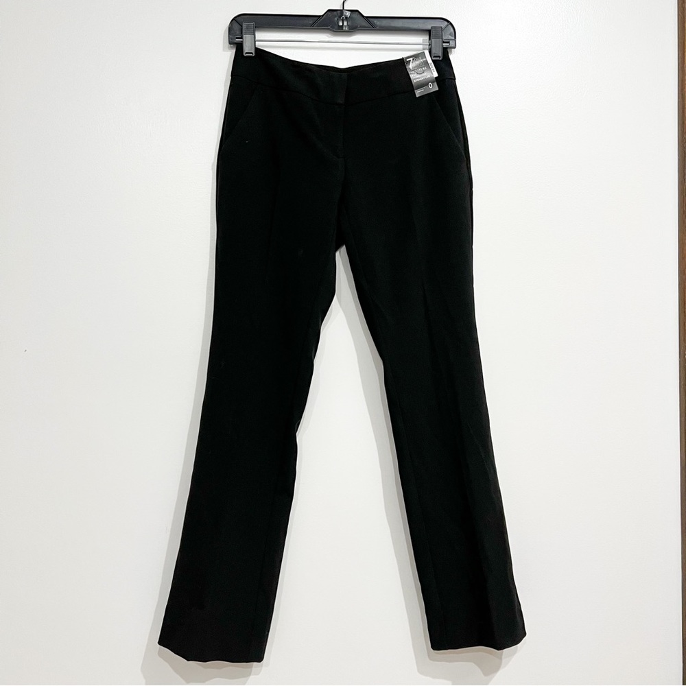 NWT Black Petite Straight Leg Dress Pants